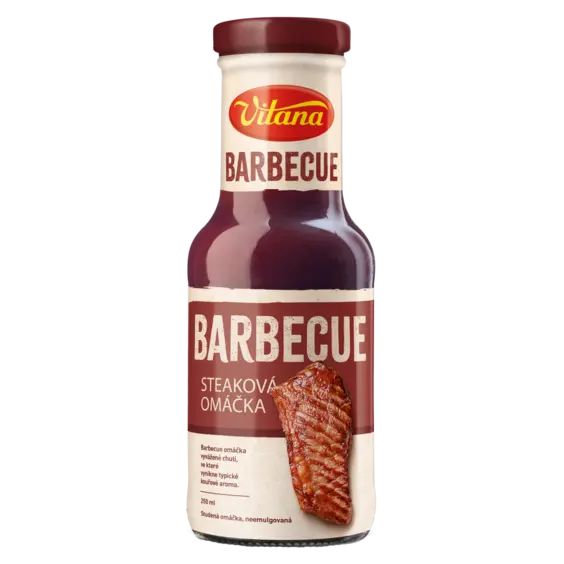 Соус для стейків з ароматом диму Vitana Barbecue Steakova Omacka 250мл Чехія