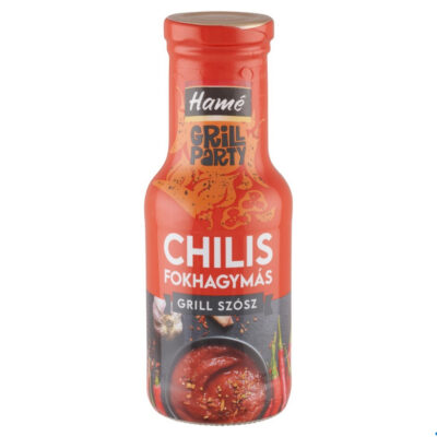 Соус для стейків чилі з часником Hamé Grill Party Chilis-Fokhagymás 250мл Чехія