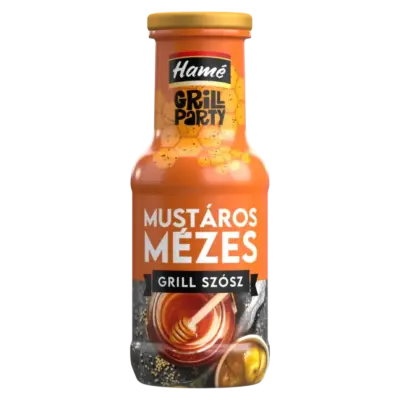 Соус для стейків медово-гірчичний Hamé Grill Party Mustaros Mezes 250мл Чехія