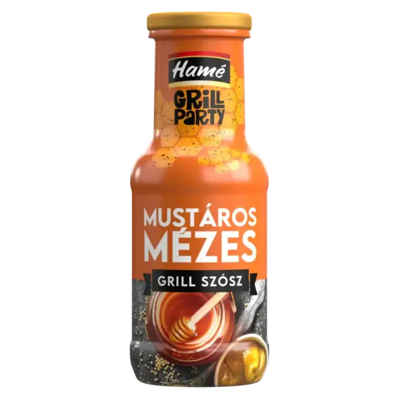 Соус для стейків медово-гірчичний Hamé Grill Party Mustaros Mezes 250мл Чехія