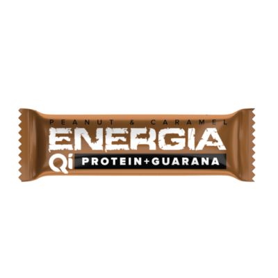 Енергетичний батончик з протеїнами та гуараною Energia Qi Protein+Guarana 50г Польща