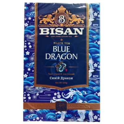 Чай чорний листовий Синій Дракон Bisan Blue Dragon 200г