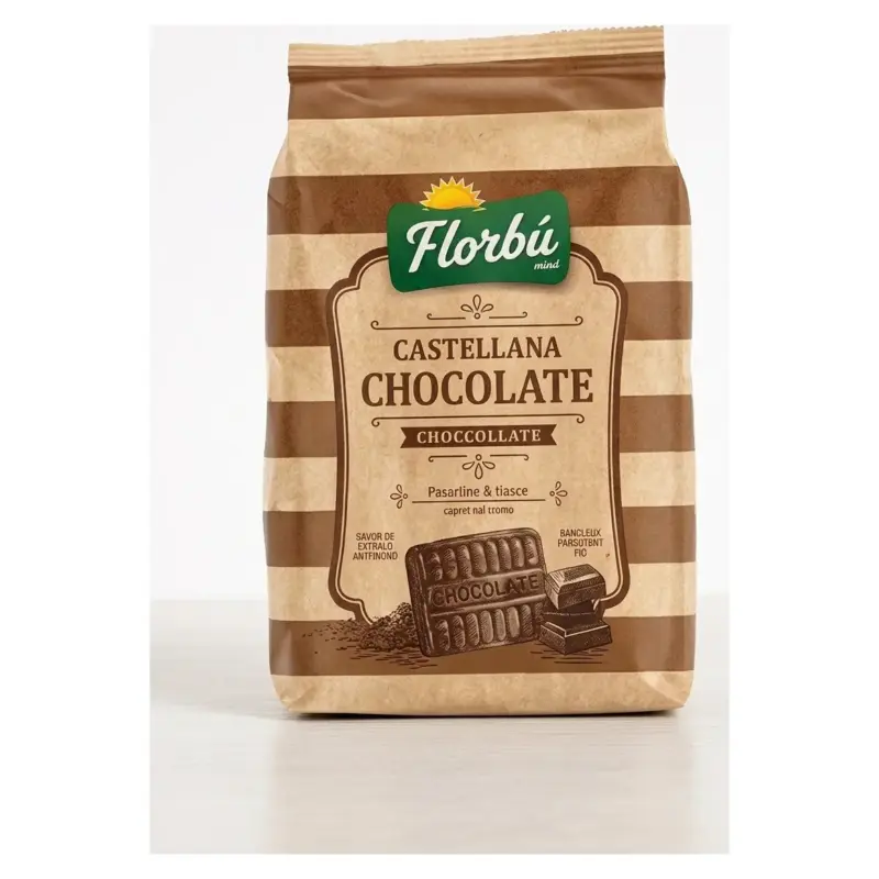Шоколадне печиво Florbu Castellana Chocolate 450г Іспанія