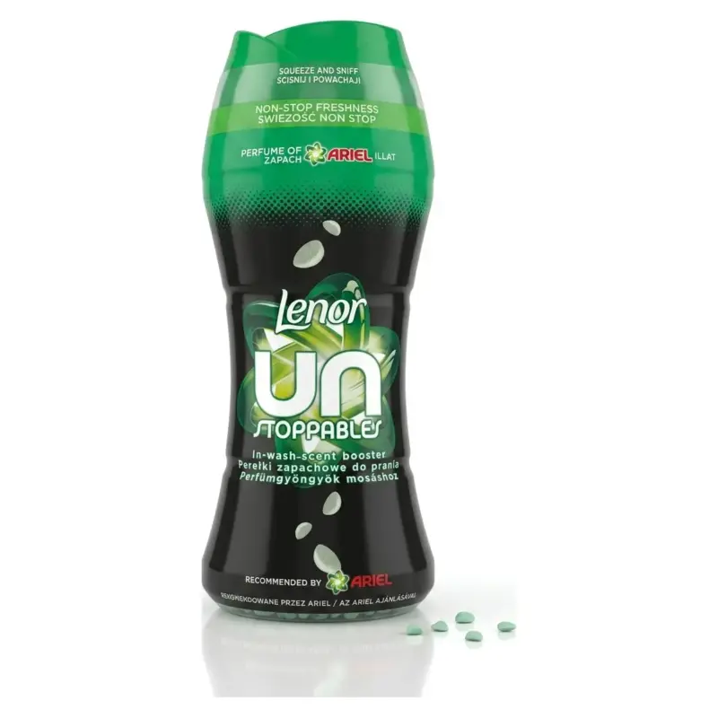 Кондиціонер у гранулах для білизни Lenor Unstoppables аромат Ariel 195г Італія