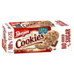 Вівсяне печиво з шоколадною крихтою БЕЗ ЦУКРУ Bergen original Cookies Chocolate Chip 130г Польща