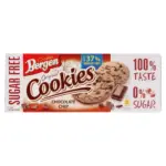 Вівсяне печиво з шоколадною крихтою БЕЗ ЦУКРУ Bergen original Cookies Chocolate Chip 130г Польща