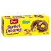 Печиво в шоколаді з арахісом та карамеллю Bergen Sweet Dreams Rings Peanut Caramel ​​ 128г Польща