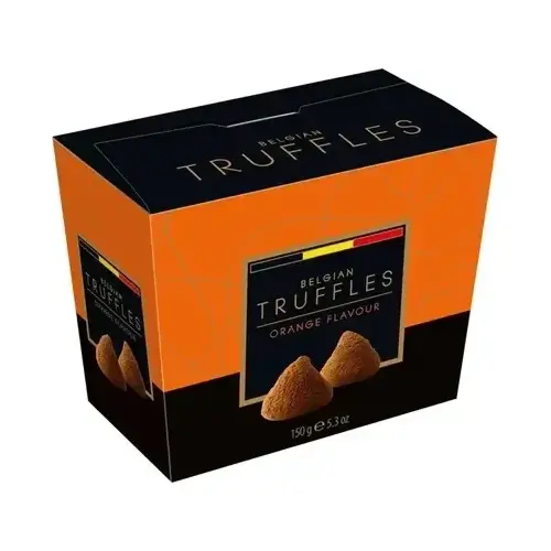 Цукерки трюфельні зі смаком апельсина Belgian Truffles Orange Flavour 150г Бельгія