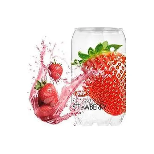 Напій газований Полуниця БЕЗ ЦУКРУ OKF Sparkling Strawberry Zero Sugar 350мл Корея