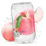 Напій газований Персик OKF Sparkling Peach 350мол Корея