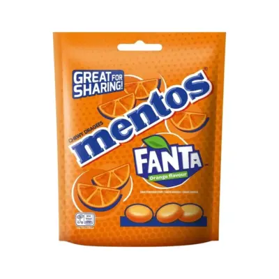Жувальні драже Фанта Mentos Fanta 160г Голландія