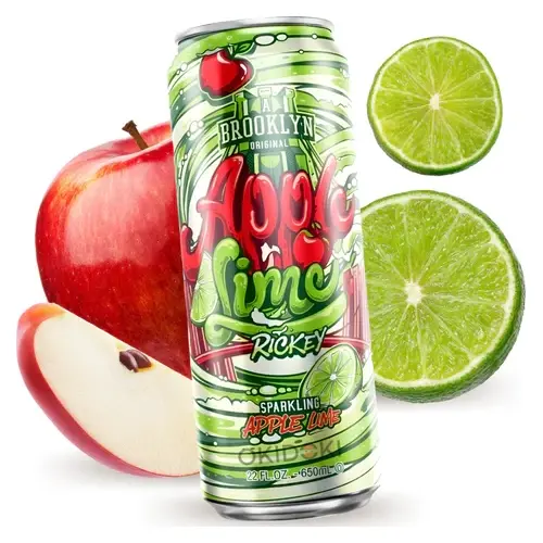 Холодний чай Arizona Apple Lime Rickey 650мл США