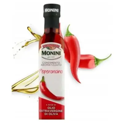 Олія оливкова з перцем чилі Monini Peperoncino Extra Virgine 250мл Італія