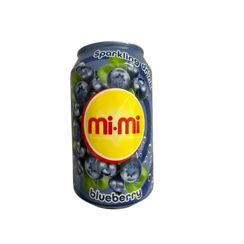 Напій газований Чорниця Mi-mi Blueberry 330мл з/б В’єтнам
