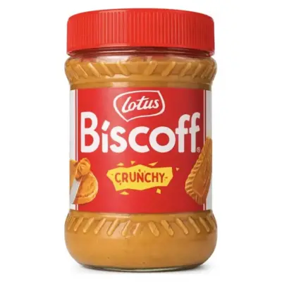 Бісквітно-карамельна паста Lotus Biscoff Crunchy 380г Бельгія