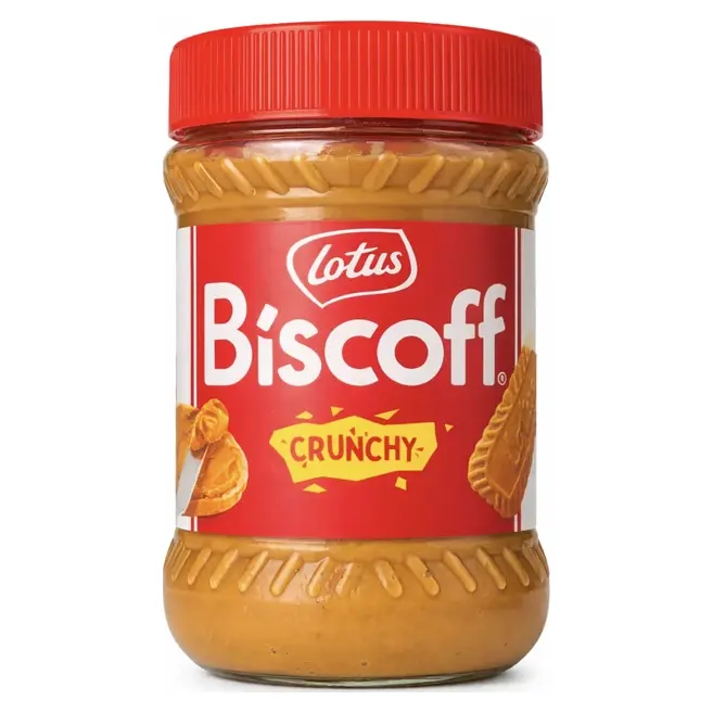 Бісквітно-карамельна паста Lotus Biscoff Crunchy 380г Бельгія