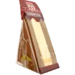 Тістечко-Бісквіт шоколадно-ванільний Firmly Triangle Cake Kakaowy Flavor 100г Китай