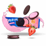 Печиво Oreo Strawberry 97г Китай