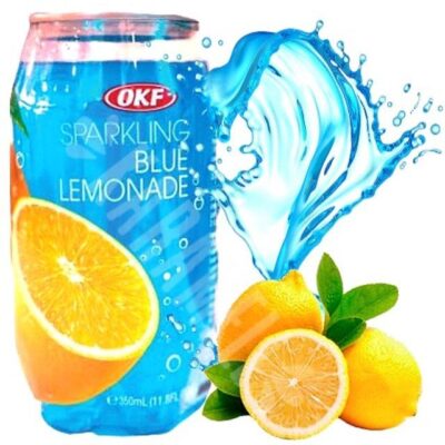 Напій газований Блакитний Лимонад OKF Sparkling Blue Lemonade 350мл Корея