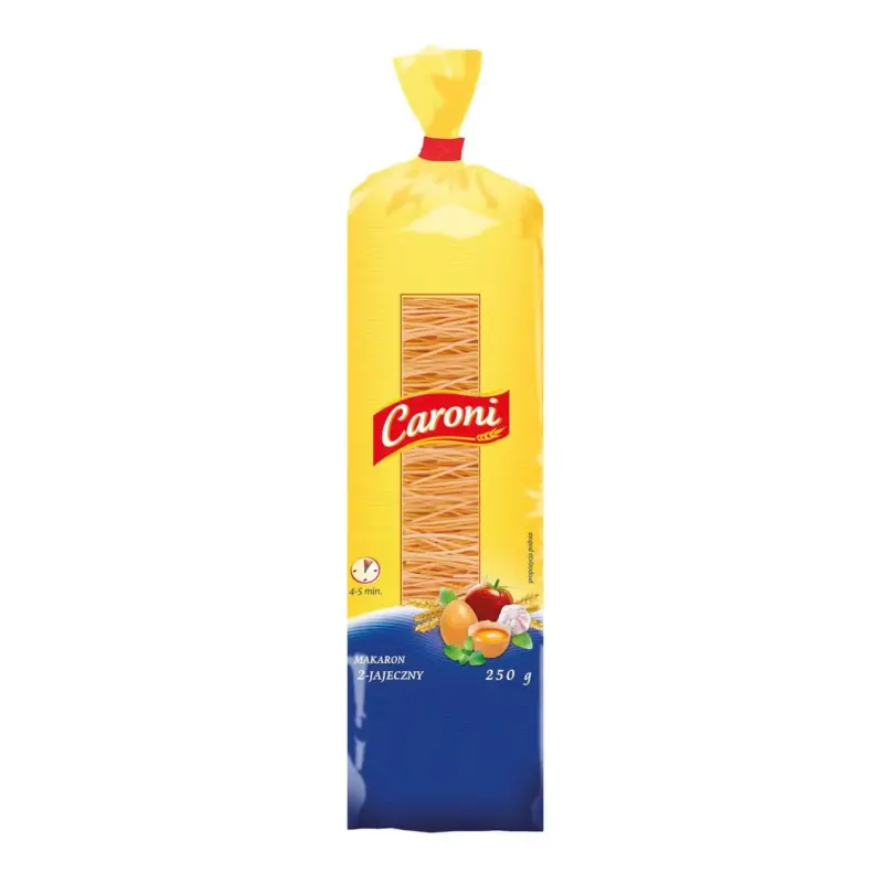 Вермішель яєчна Caroni Makaron 2-laleczny 250г Польща
