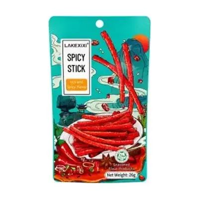 Снек гострий латяо Weilong Big Latiao Hot & Spicy (14 мініпакет) 400 г Китай