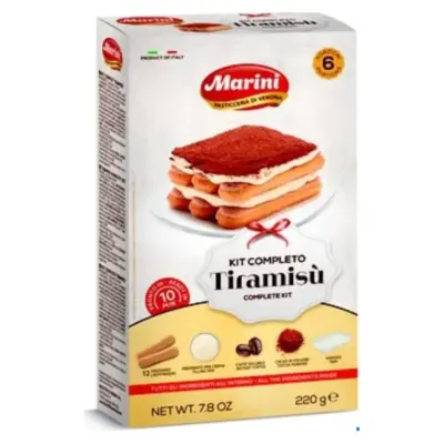 Савоярди (набір) з кремом для тірамісу Marini Kit Completo Tiramisu 220г Італія