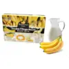 Моті (рисовий десерт) Банан+Вершковий крем Bamboo House Double Fillings Mochi Banana Milk 180г Тайвань