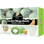 Моті (рисовий десерт) Диня+Вершковий крем Bamboo House Double Fillings Mochi Cantaloupe Milk 180г Тайвань