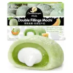 Моті (рисовий десерт) Диня+Вершковий крем Bamboo House Double Fillings Mochi Cantaloupe Milk 180г Тайвань