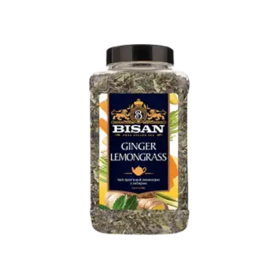 Чай трав'яний з імбиром і лемонграсом Bisan Ginger Lemongrass 200г