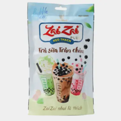 Желейний мармелад Бабл-Ті у стиках Duc Hanh Zai Zai Plus Bubble Tea 290г/320г В'єтнам