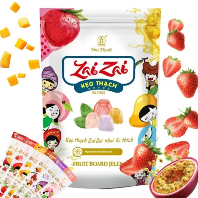 Желе фруктове в стиках Duc Hanh Zai Fruit Board Jelly 290г/320г В'єтнам