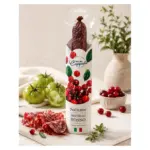 Ковбаса салямі з клюквой БЕЗ ГЛЮТЕНА Salumi Capputa Salame Mirillo Rosso, 300г  Италия