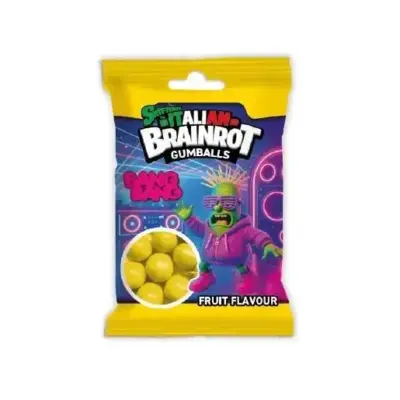 Жувальна гумка - розіграш Skifidol Italian Brainrot Gumballs 80г Італія