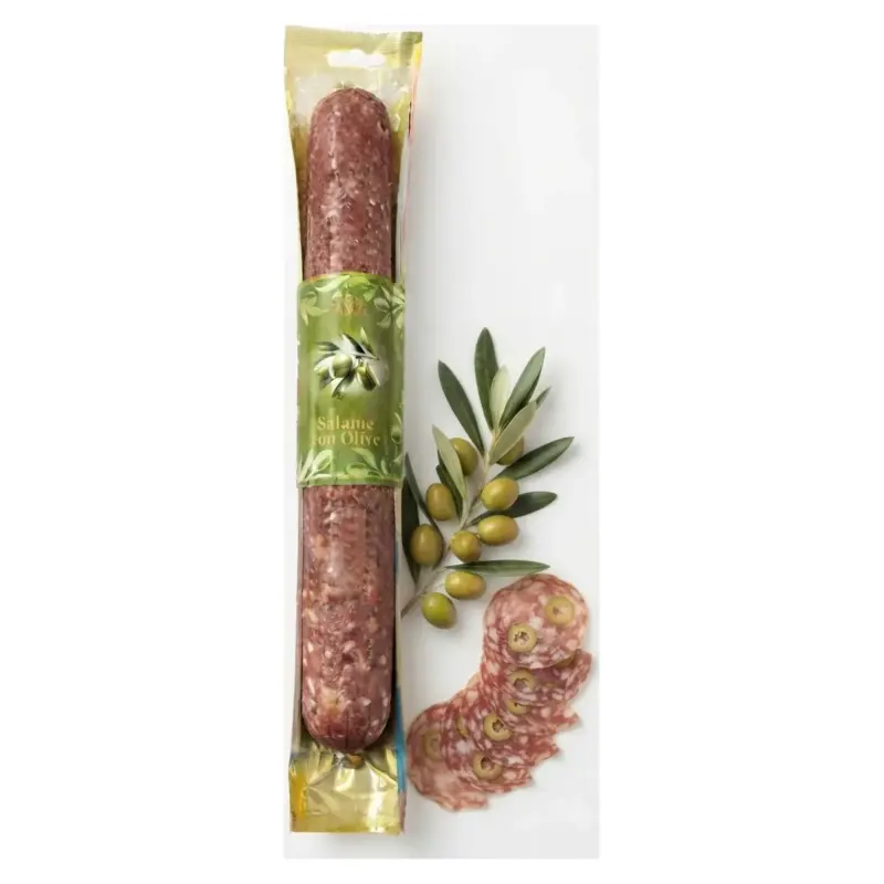Ковбаса Салями з оливками Villano salame con Olive 380г Італія