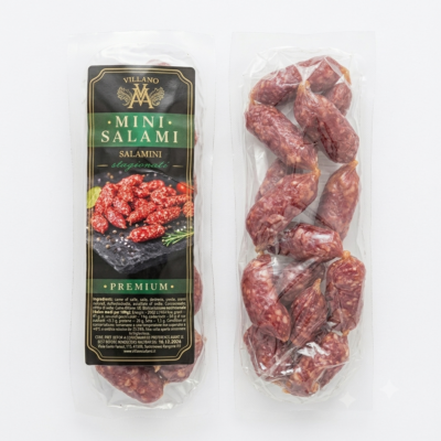 Міні-салямі Villano Mini Salami Salamini stagionatі 124 г Іспанія