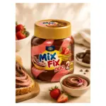 Крем-паста шоколадно-полуничні Kruger Mix Fix Duo cocoa&strawberry 350г Польща