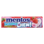 Жувальна гумка Полуниця Mentos Incredible Chew Gout Fraise 45г В’єтнам