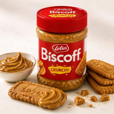 Бісквітно-карамельна паста Lotus Biscoff Crunchy 380г Бельгія