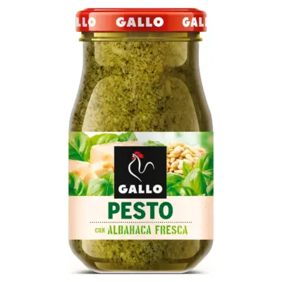 Соус Песто БЕЗ ГЛЮТЕНУ Gallo Pesto a base de Albahaca 190г Іспанія