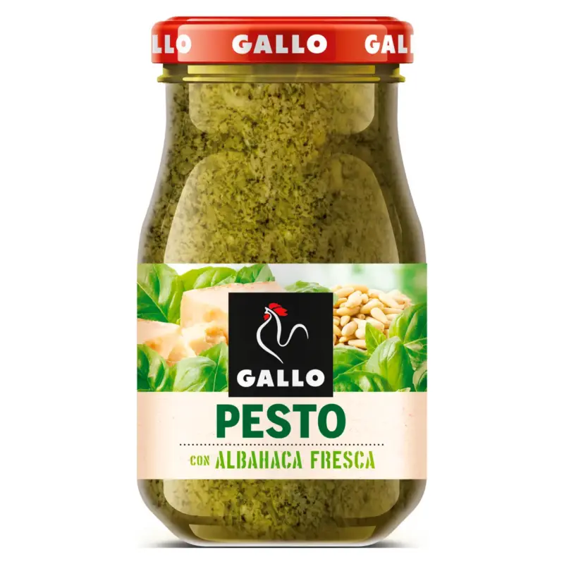 Соус Песто БЕЗ ГЛЮТЕНУ Gallo Pesto a base de Albahaca 190г Іспанія