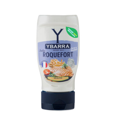 Соус вершковий Рокфор БЕЗ ГЛЮТЕНУ Ybarra Salsa Roquefort 250мл Іспанія