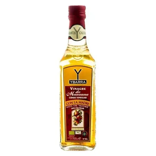Яблучний оцет нефільтрований Ybarra Vinagre de Manzana Con la Madre  500мл Іспанія