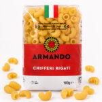 Макаронні вироби Ріжки рефлені Armando Chifferi Rigati 500г Італія