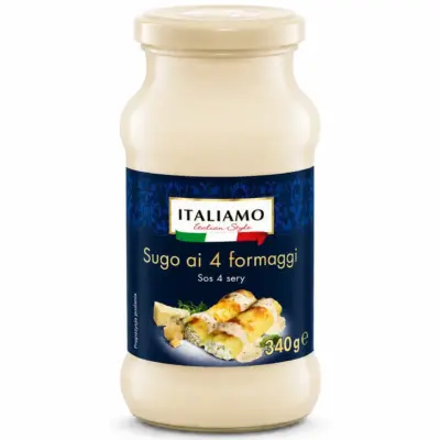 Соус 4 Сыра Italiamo SauceFour Cheese 340 г Италия