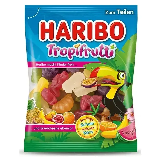 Желейні цукерки Haribo Tropifrutti Іспанія 100 г