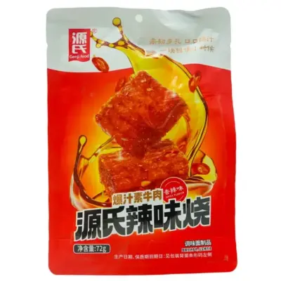 Гострі Снеки Латяо Chunk Burn Hot&Spicy GENJI 72 г Китай