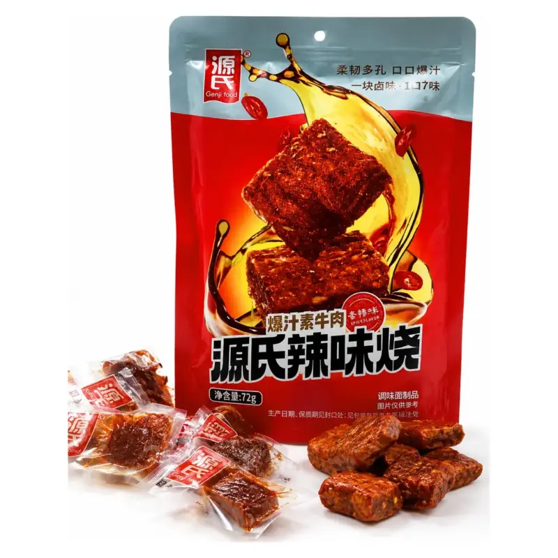 Гострі Снеки Латяо Chunk Burn Hot&Spicy GENJI 72 г Китай