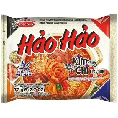 Локшина швидкого приготування Acecook Hao Hao зі смаком Кімчі 77 г