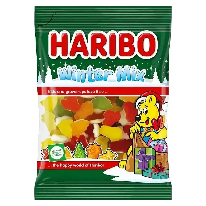 Желейні цукерки Зимовий Мікс Haribo Winter Mix 90 г